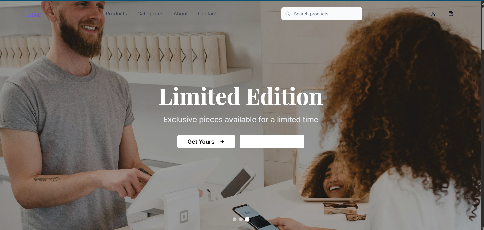 Luxe Commerce - Modern e-commerce platform with advanced product management and payment integration